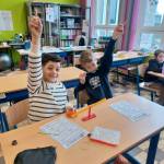 Les P3 et P4 de chez Madame Dumont, ensemble pour grandir !
